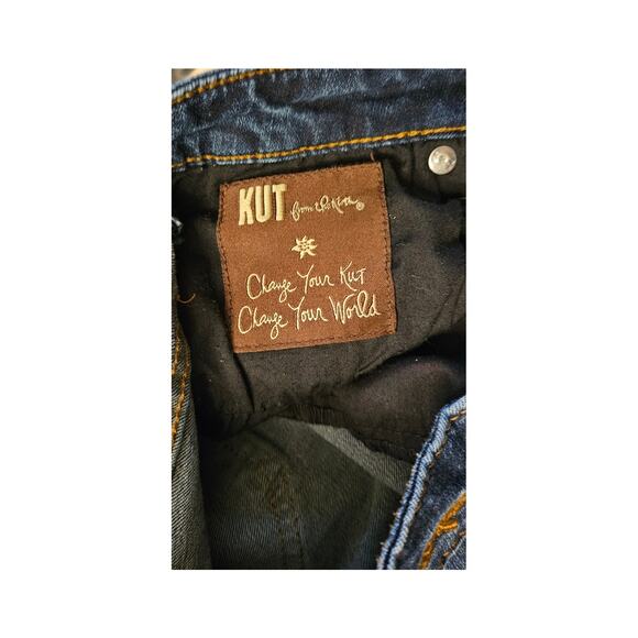 Kut‎ from the Kloth Women's Size 6 Straight Leg Jean - Picture 6 of 10